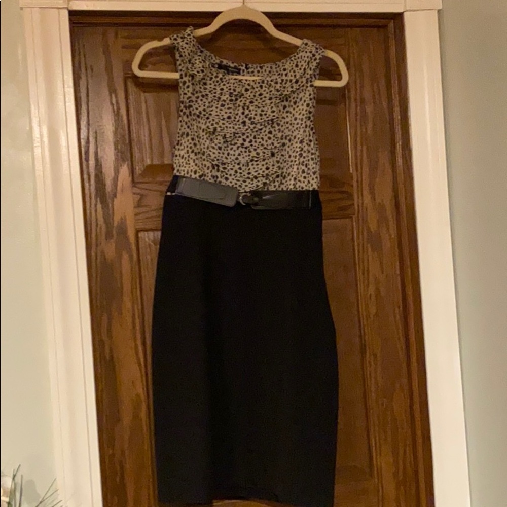 Cheetah print dress